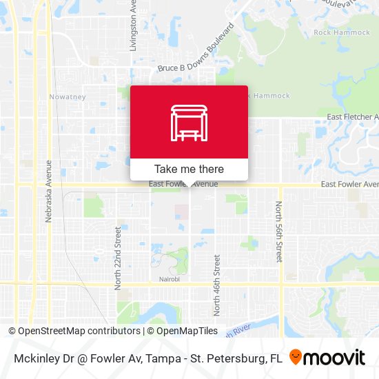 Mckinley Dr @ Fowler Av map