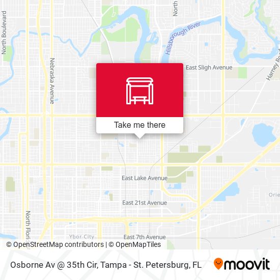 Mapa de Osborne Av @ 35th Cir
