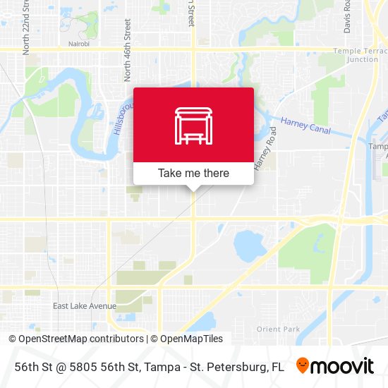 Mapa de 56th St @ 5805 56th St