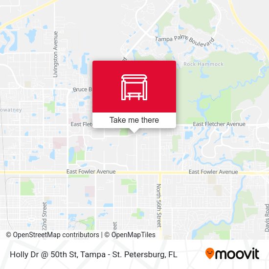 Mapa de Holly Dr @ 50th St