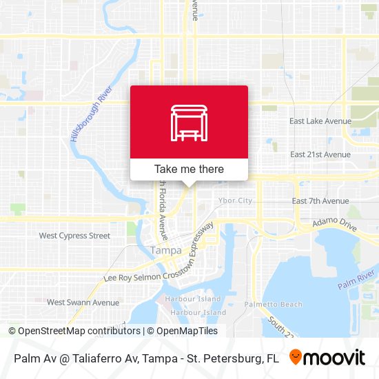 Palm Av @ Taliaferro Av map