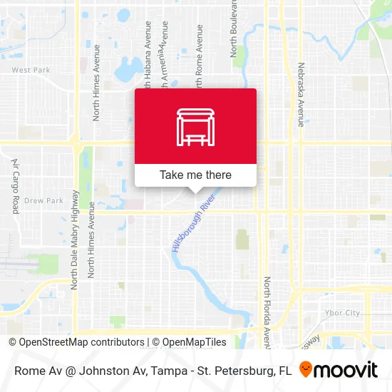 Rome Av @ Johnston Av map