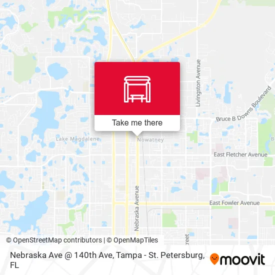Mapa de Nebraska Ave @  140th Ave