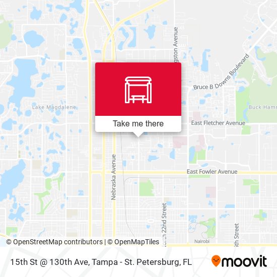 15th St @ 130th Ave map