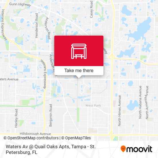 Waters Av @ Quail Oaks Apts map