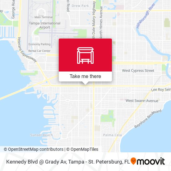 Kennedy Blvd @ Grady Av map