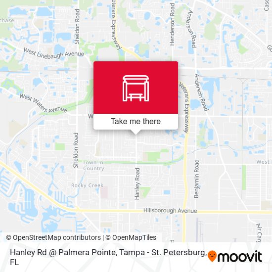 Hanley Rd @ Palmera Pointe map