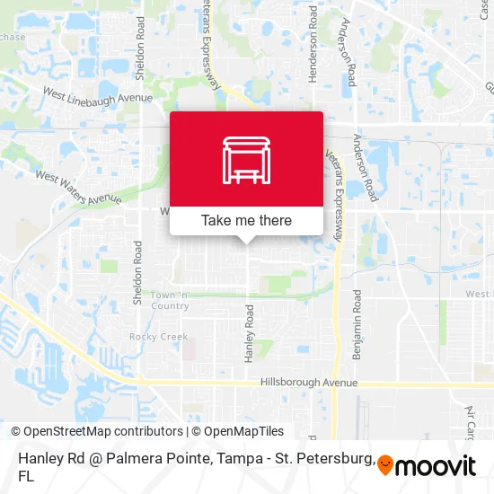 Mapa de Hanley Rd @ Palmera Pointe
