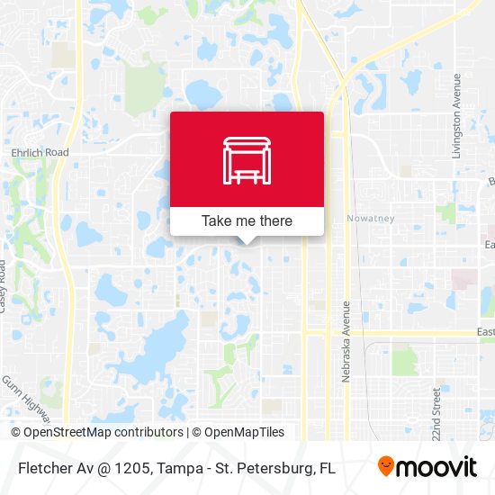 Fletcher Av @ 1205 map