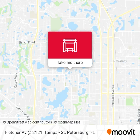 Fletcher Av @ 2121 map