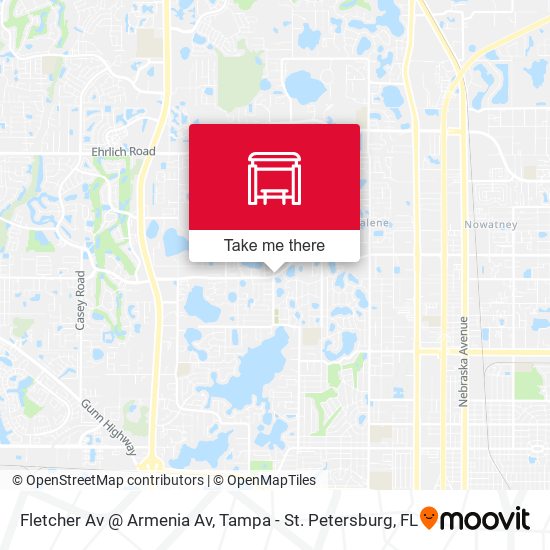 Fletcher Av @ Armenia Av map