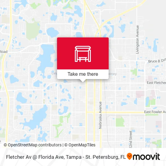 Fletcher Av @ Florida Ave map