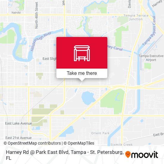 Mapa de Harney Rd @ Park East Blvd