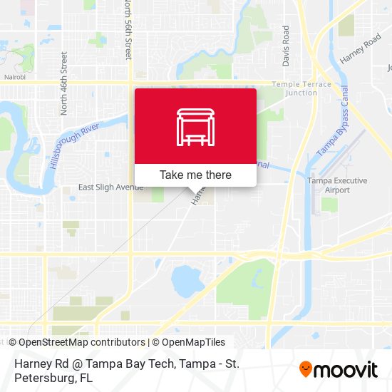Mapa de Harney Rd @ Tampa Bay Tech