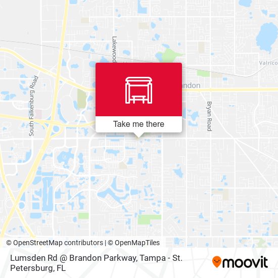 Mapa de Lumsden Rd @ Brandon Parkway