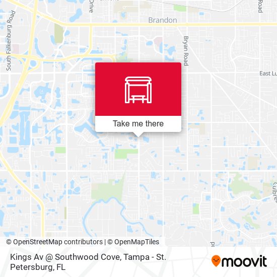 Mapa de Kings Av @ Southwood Cove