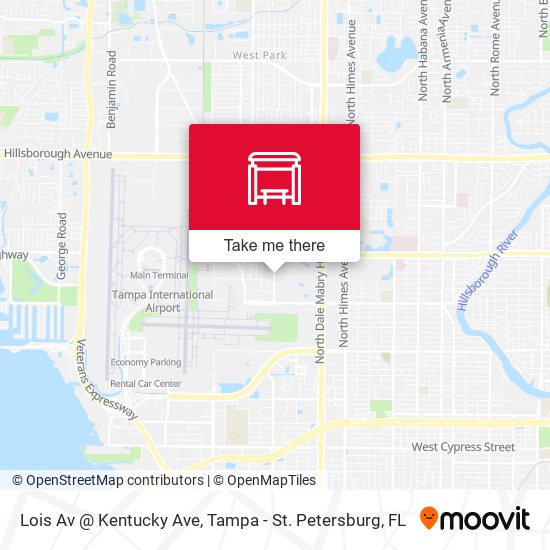Lois Av @ Kentucky Ave map
