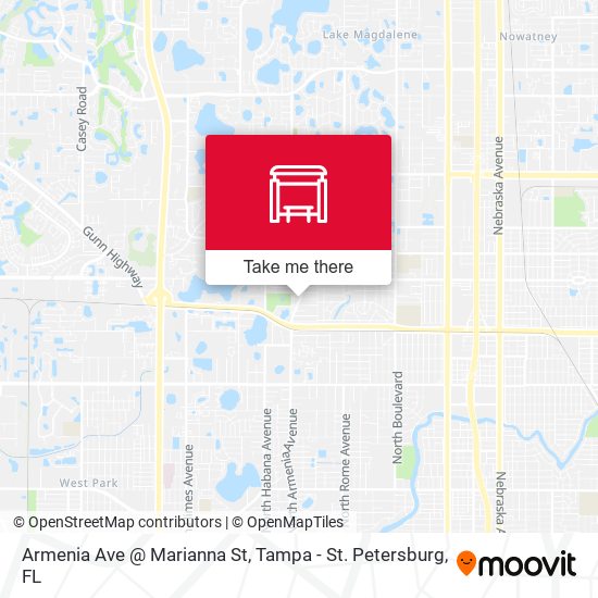 Armenia Ave @ Marianna St map