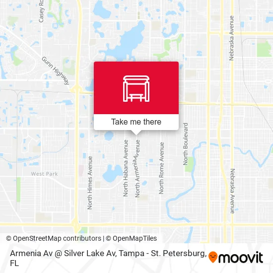 Armenia Av @ Silver Lake Av map