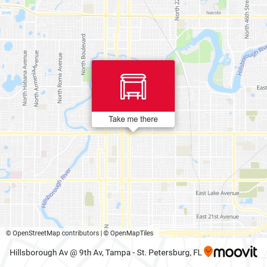 Hillsborough Av @ 9th Av map