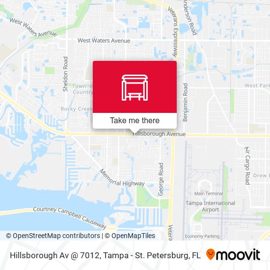 Mapa de Hillsborough Av @ 7012