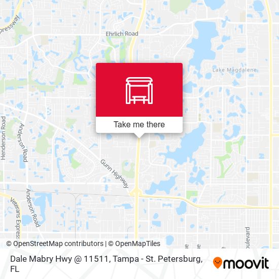 Mapa de Dale Mabry Hwy @ 11511