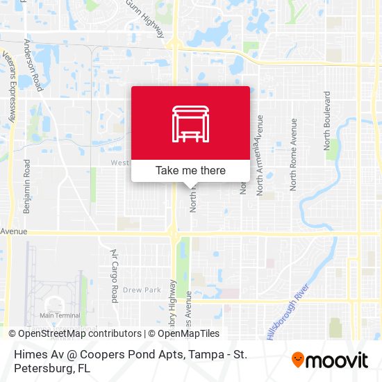 Himes Av @ Coopers Pond Apts map