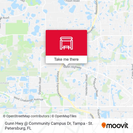 Mapa de Gunn Hwy @ Community Campus Dr