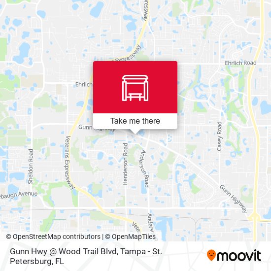 Mapa de Gunn Hwy @ Wood Trail Blvd