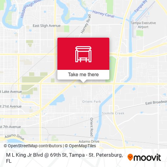 M L King Jr Blvd @ 69th St map