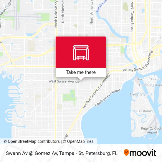 Swann Av @ Gomez  Av map