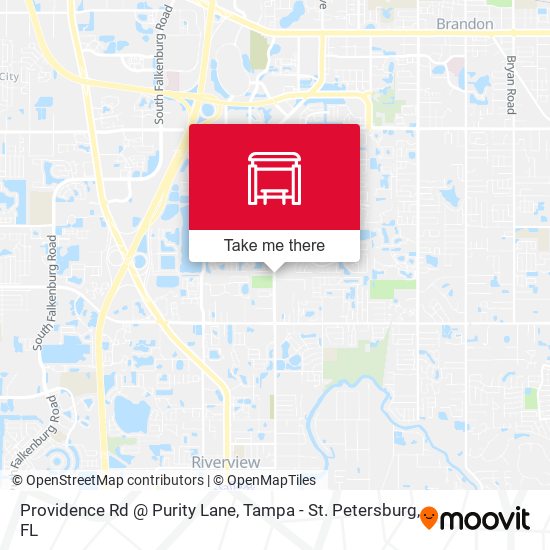 Mapa de Providence Rd @ Purity Lane