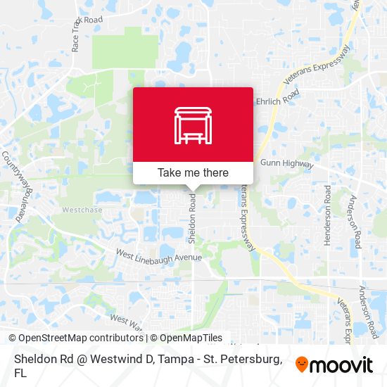 Mapa de Sheldon Rd @ Westwind D