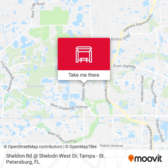 Mapa de Sheldon Rd @ Shelodn West Dr