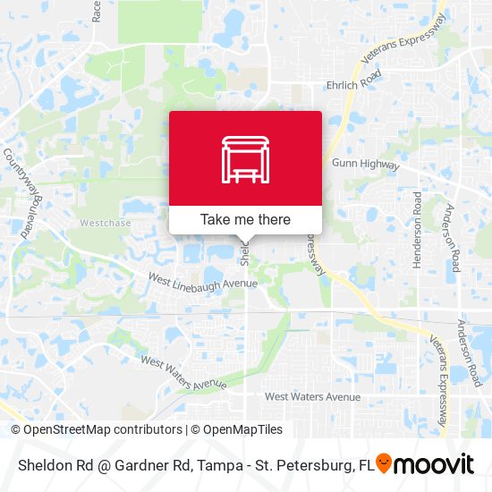Mapa de Sheldon Rd @ Gardner Rd