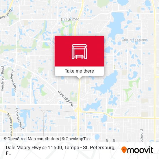 Mapa de Dale Mabry Hwy @ 11500