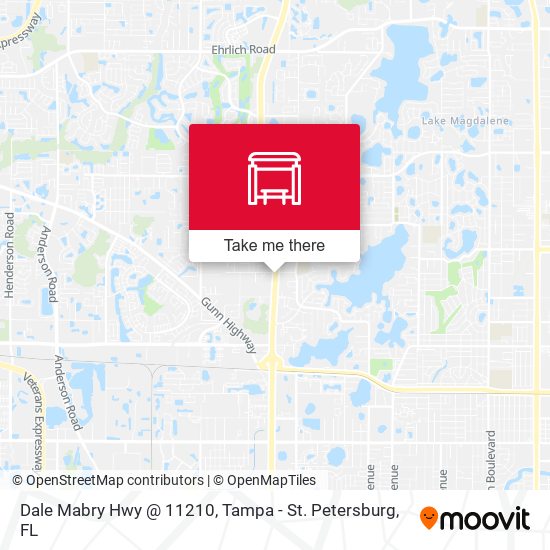 Dale Mabry Hwy @ 11210 map