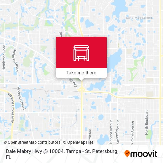 Mapa de Dale Mabry Hwy @ 10004