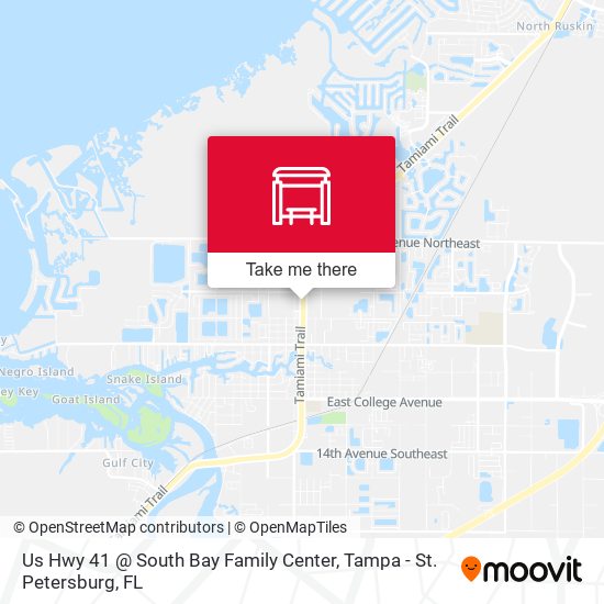 Us Hwy 41 @ South Bay Family Center map