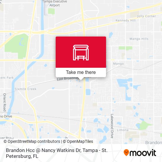Brandon Hcc @ Nancy Watkins Dr map