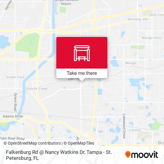 Falkenburg Rd @ Nancy Watkins Dr map