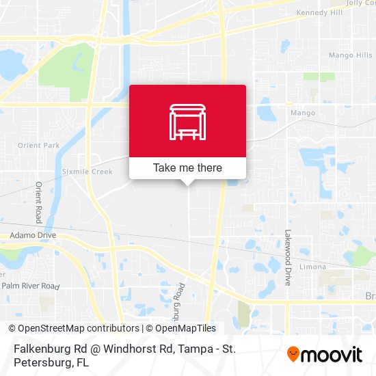 Falkenburg Rd @ Windhorst Rd map