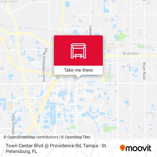 Town Center Blvd @ Providence Rd map