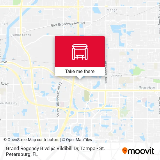 Grand Regency Blvd @ Vildibill Dr map