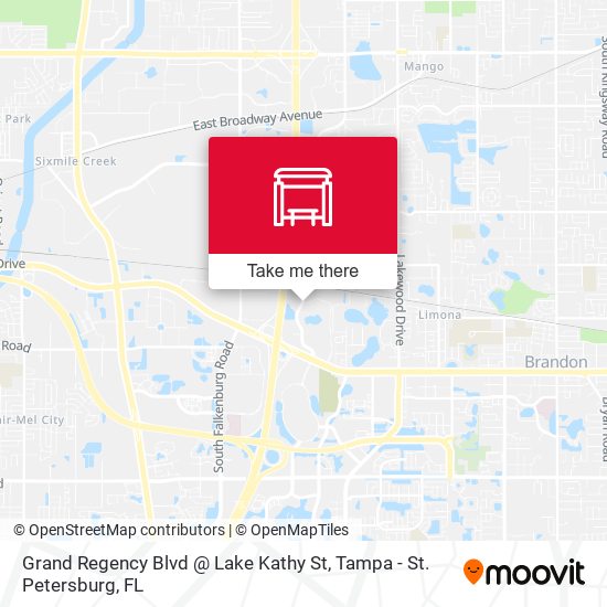 Grand Regency Blvd @ Lake Kathy St map