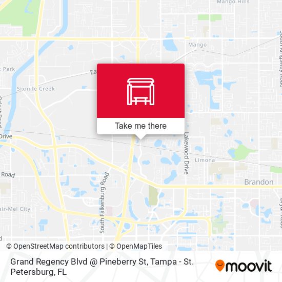Mapa de Grand Regency Blvd @ Pineberry St