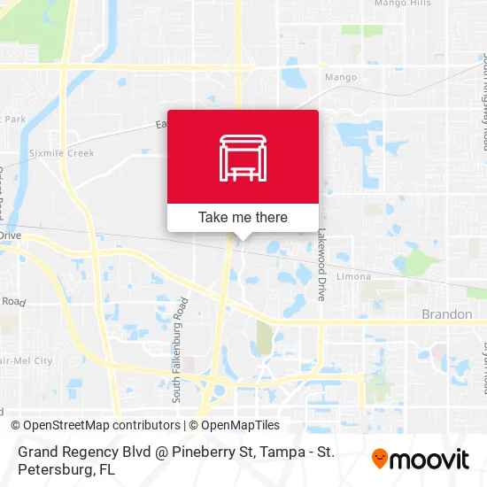 Grand Regency Blvd @ Pineberry St map