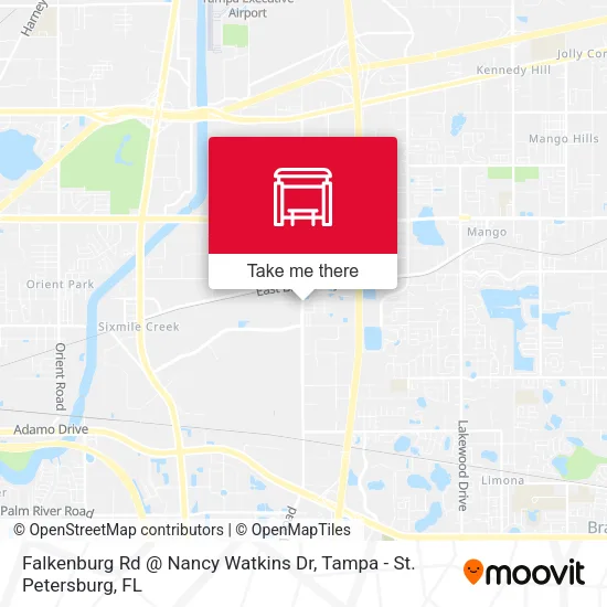 Mapa de Falkengurg Rd @ Leroy Av