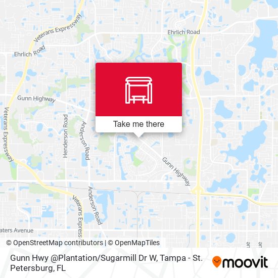 Gunn Hwy @Plantation / Sugarmill Dr W map