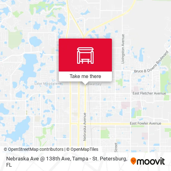 Mapa de Nebraska Ave @ 138th Ave